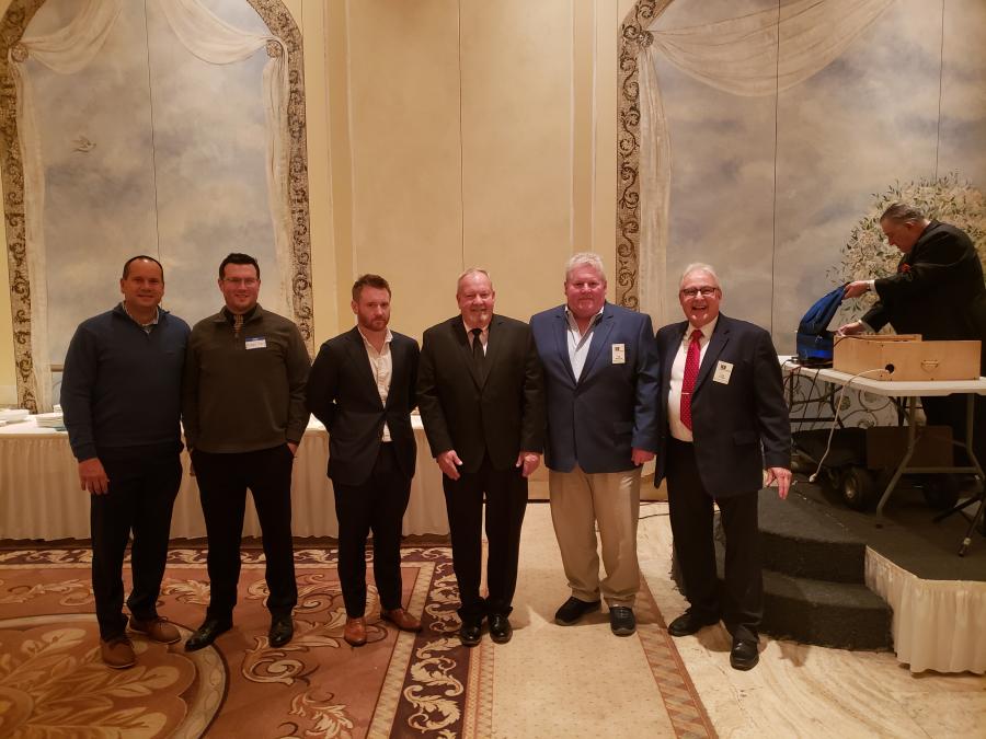 (L-R) IED's 2023 officers are Kevin Ridens, second year director; Mike Ford, treasurer; Dave Cox, vice president; Mike Morton, president; Joe McKeon, associate director; and Tom Stern, executive secretary.
(CEG photo)