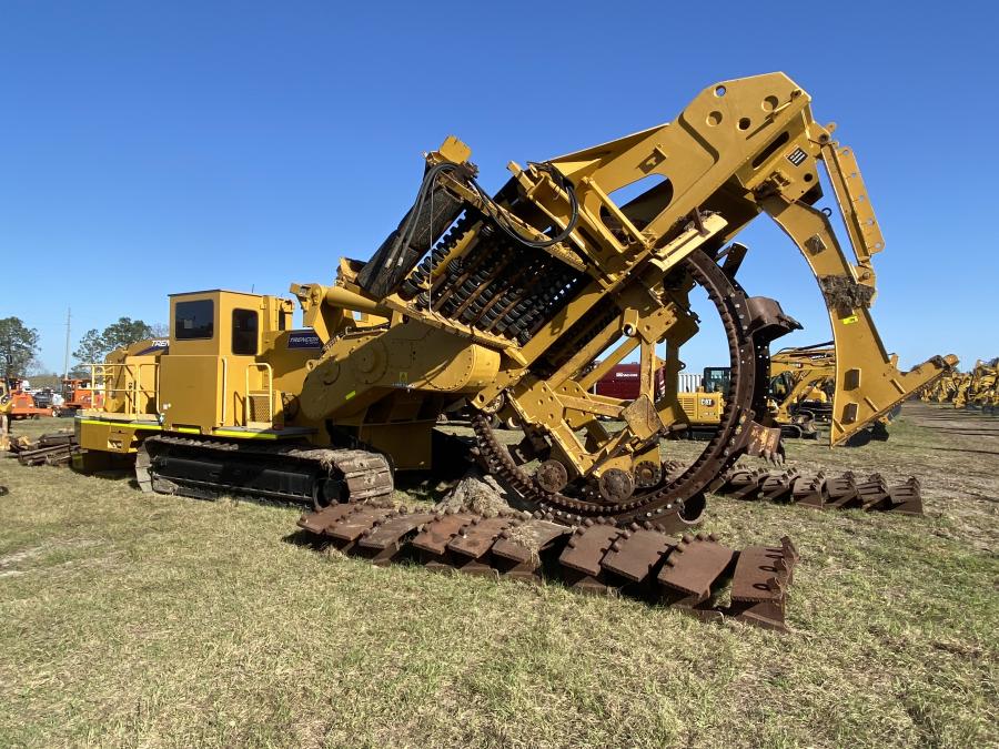 You will not see this every day — a giant Trencor trencher.
(CEG photo)