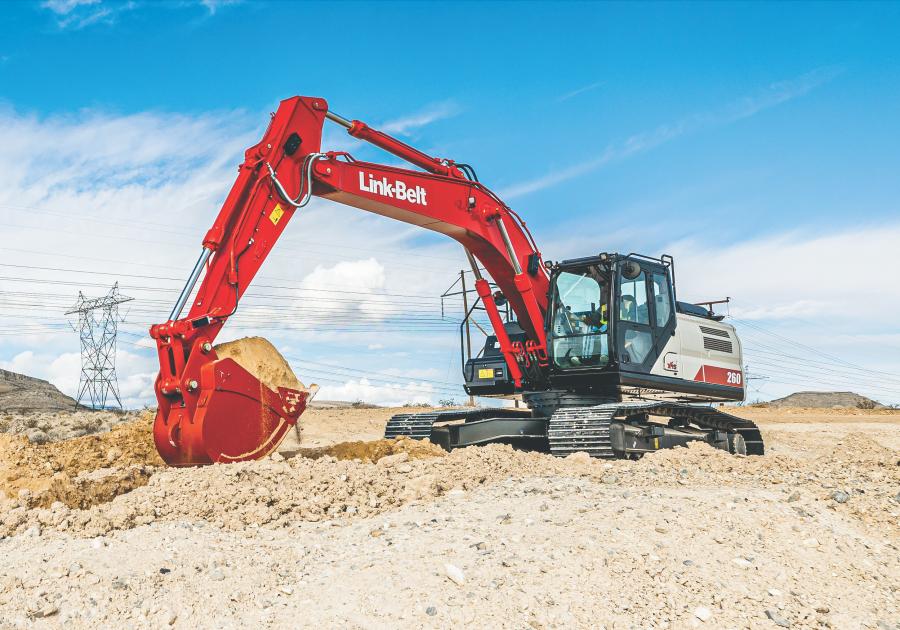 See Link-Belt excavators and innovations in action at booths W42000 and F9241.