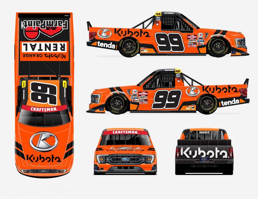 After sponsoring the Sandusky, Ohio-based team in multiple races last season, Kubota returns as the primary sponsor for multiple races and an associate sponsor for all races, which will feature Kubota branding on other ThorSport trucks, during the 2023 season.