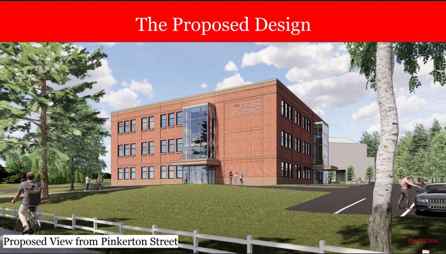 Demolition and construction will begin this summer, with an expected project completion slated for December 2024. (Rendering courtesy of Pinkerton Academy)