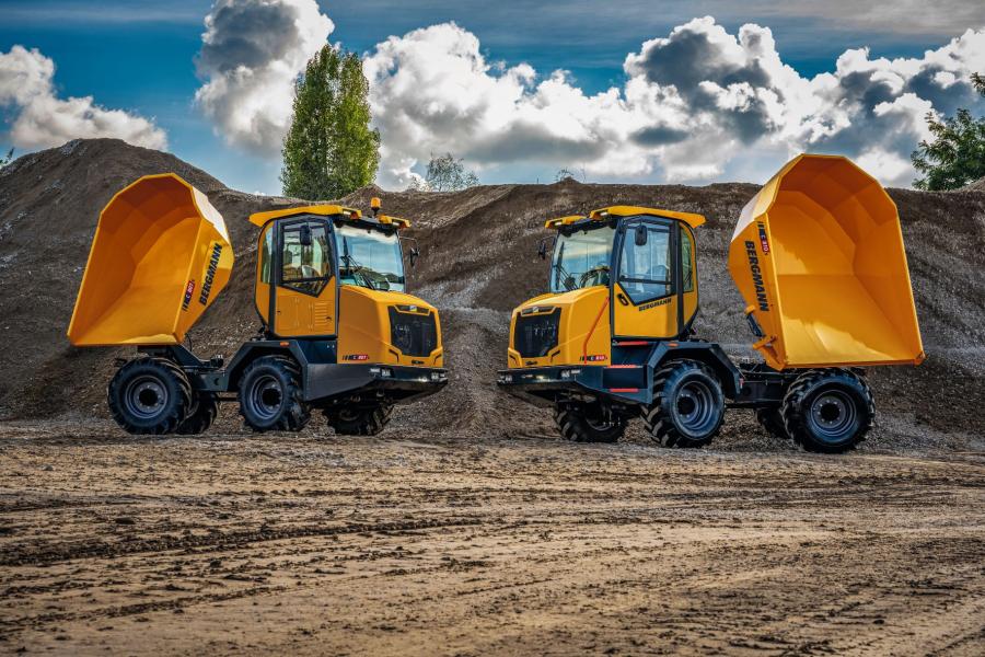 Bergmann Americas will be introducing the new C807s and C810s (7 and 10 ton) compact dumpers. These new compact dumpers offer 180-degree swivel dump bodies and a 180-degree swiveling operator’s stations for increased versatility in a compact machine.