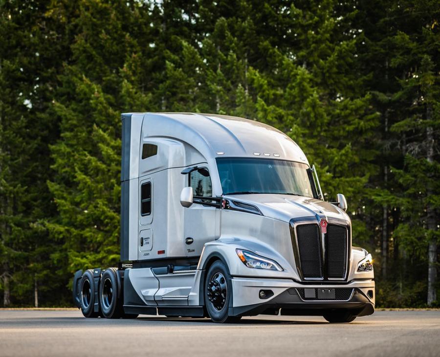 The Kenworth T680 Signature Edition is available for order now. The production of the special edition is limited to Kenworth’s 2023 100th anniversary year.