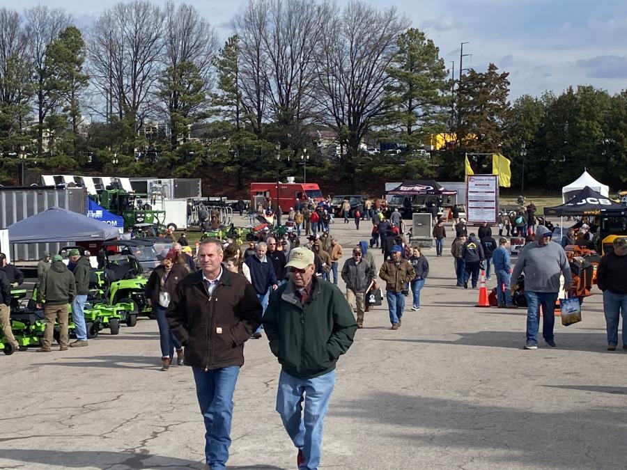 Approximately 30,000 agricultural, landscape and construction professionals were estimated to have attended the free-admission event.(Southern Farm Show photo)