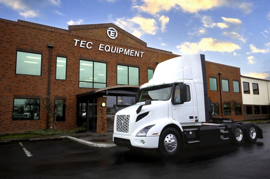 TEC Equipment’s Portland, Ore., location was recently designated as a Volvo Trucks Certified Electric Vehicle (EV) Dealership, marking the dealership group’s fourth location and Volvo Trucks’ 25th location to complete the rigorous sales and service team training to support the Volvo VNR Electric.
(TEC photo)