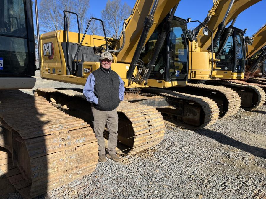 Dan Wilcox of Wilcox & Co. in Midland, N.C., was interested in few of the excavators for his customers.
(CEG photo)