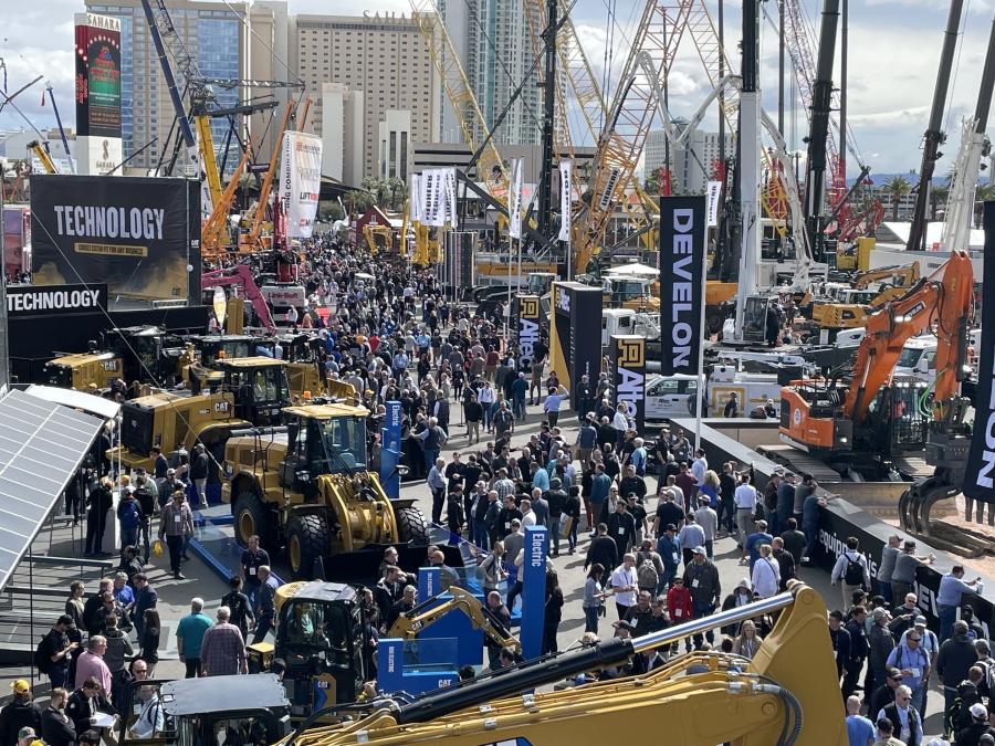 Massive crowds were on hand to see the latest in equipment, technology and applications at ConExpo-Con/AGG 2023 in Las Vegas. 