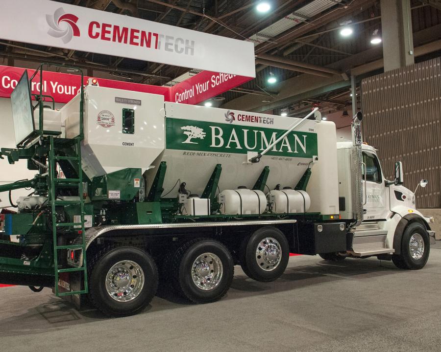 The Cemen Tech C Series was ordered by Bauman Landscape and Construction based out of San Francisco, Calif., and is the latest to join a fleet of Cemen Tech mixers working across the world.