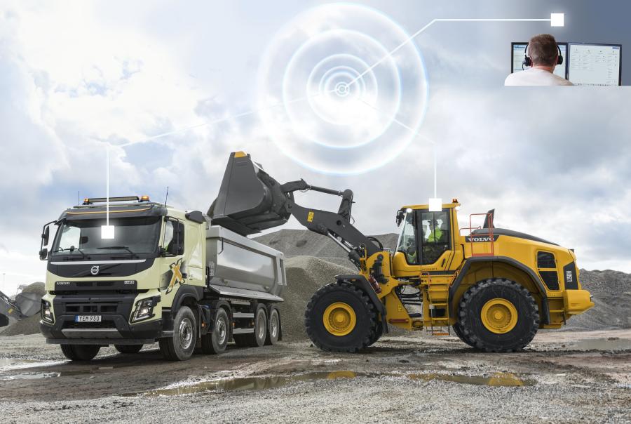 Connected Load Out is designed to improve the efficiency and productivity of the load out process by connecting the loader operator, site office and trucks.