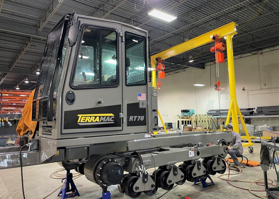 The new space provides for expansion of the in-house crawler carrier customization services exclusively offered by Terramac.