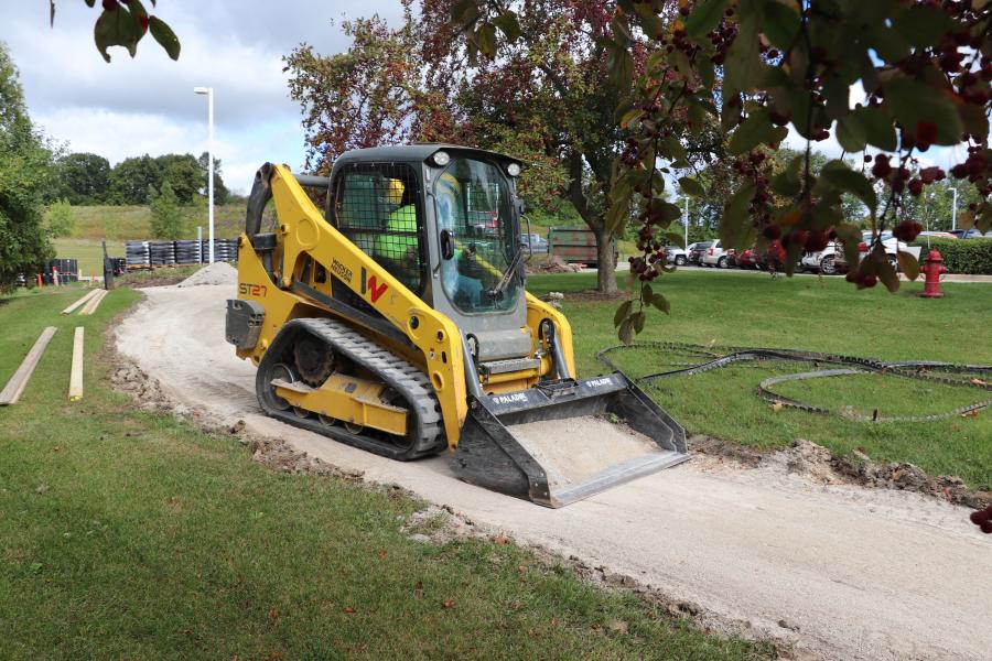 Wacker Neuson’s ST27 features a two-speed standard travel drive that offers 9.1 miles per hour, resulting in faster cycle times.