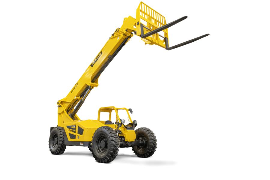 Built on Pettibone’s next-gen X-Series platform and featuring an advanced boom design, the 1544X offers a maximum lift height of 44 ft., a maximum forward reach of 29 ft., and a maximum load capacity of 15,000 lbs.