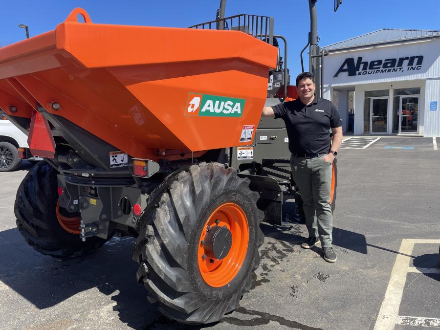 Josh Ahearn, CEO of Ahearn Equipment, is proud that his company has been named the official AUSA distributor for its two locations in Spencer, Mass., and Hudson, N.H.  
(Ahearn Equipment photo)