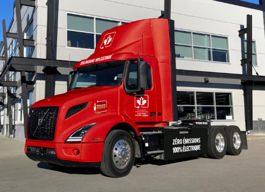 Volvo Trucks North America customer Coca-Cola Canada Bottling Limited acquired six Volvo VNR Electric trucks to service the fleet’s beverage delivery routes throughout greater Montreal.