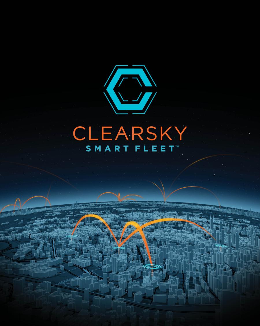 JLG's new ClearSky Smart Fleet IoT platform offers two-way communication and machine interactivity.