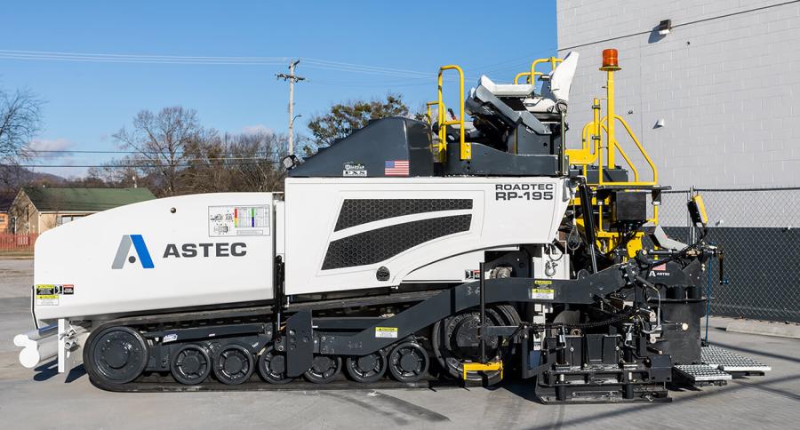 The overall design of the paver has been transformed and updated to enhance the operator's experience.