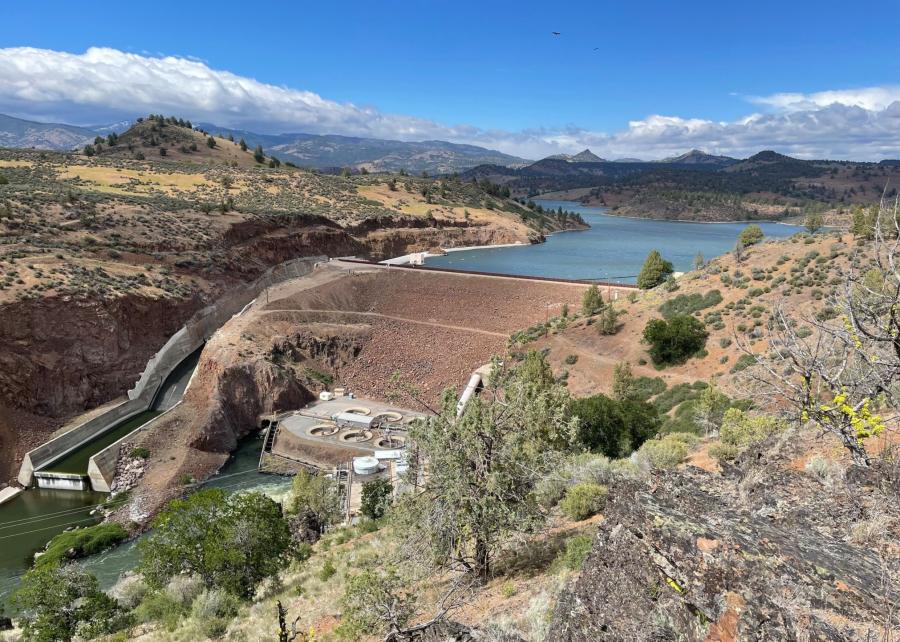 The Klamath River Renewal Corporation (KRRC) is leading the historic dam removal project. Kiewit is serving as the prime contractor on the record-breaking construction project.
(KRRC photo)