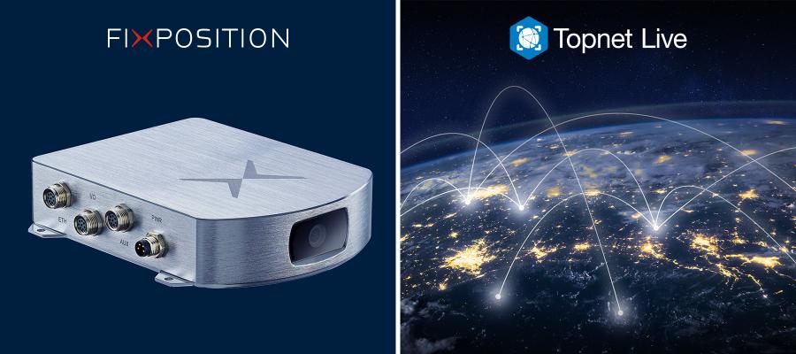 In areas where there are reliable GNSS signals, Vision-RTK 2 uses Topcon RTK correction to initialize at centimeter accuracy. In areas with disrupted GNSS signals, the Fixposition vision fusion takes over to maintain the accuracy of global position and pose estimation.