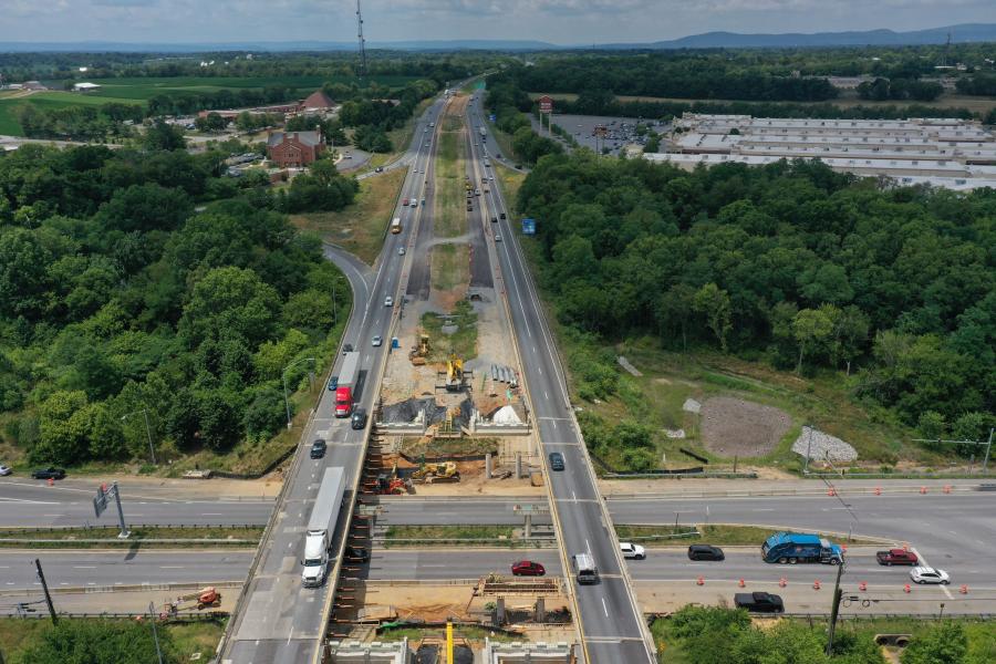 This project also will accommodate a planned future interchange reconstruction at MD 65.
(SHA photo)