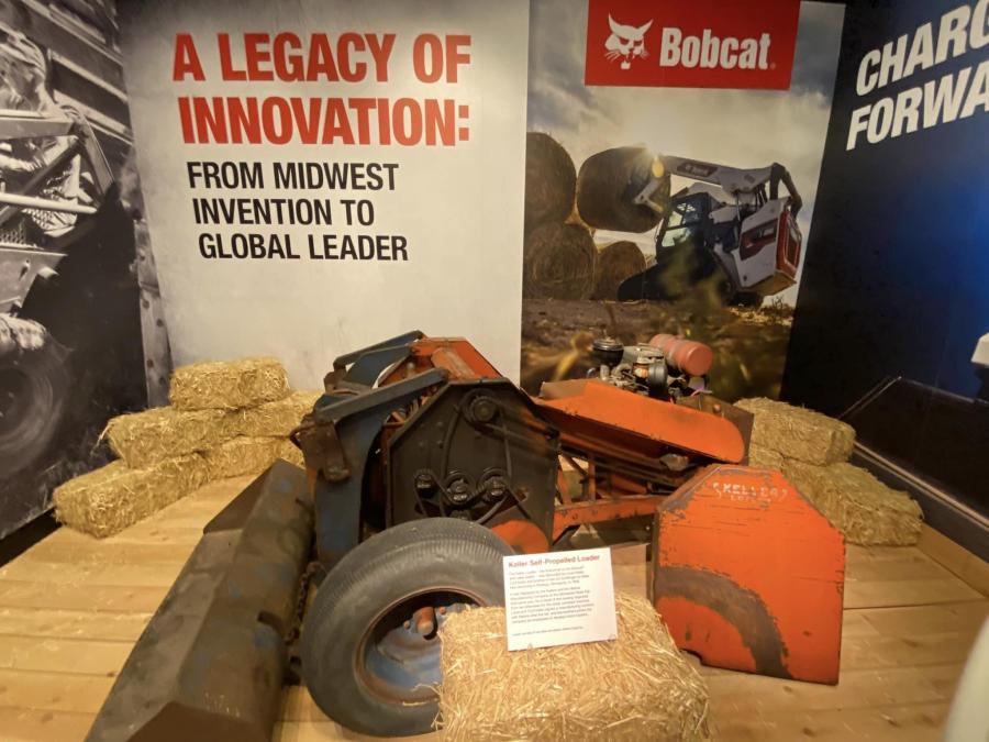 The Bobcat exhibit will be on display through April 2024.
