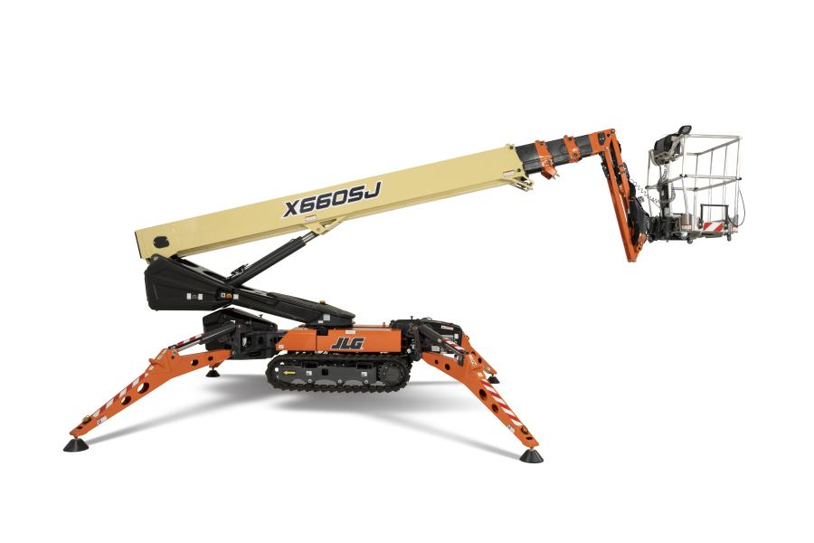 With 65-ft. 7-in. of platform height, 500 lbs. of capacity for up to two workers, 39 ft. of horizontal reach and indoor/outdoor versatility, the new JLG X660SJ model is ideal for a wide range of applications, including arboriculture, painting, general maintenance, electrical, HVAC and window washing, on a variety of job sites, such as auditoriums, arenas, atriums and outdoor structures.