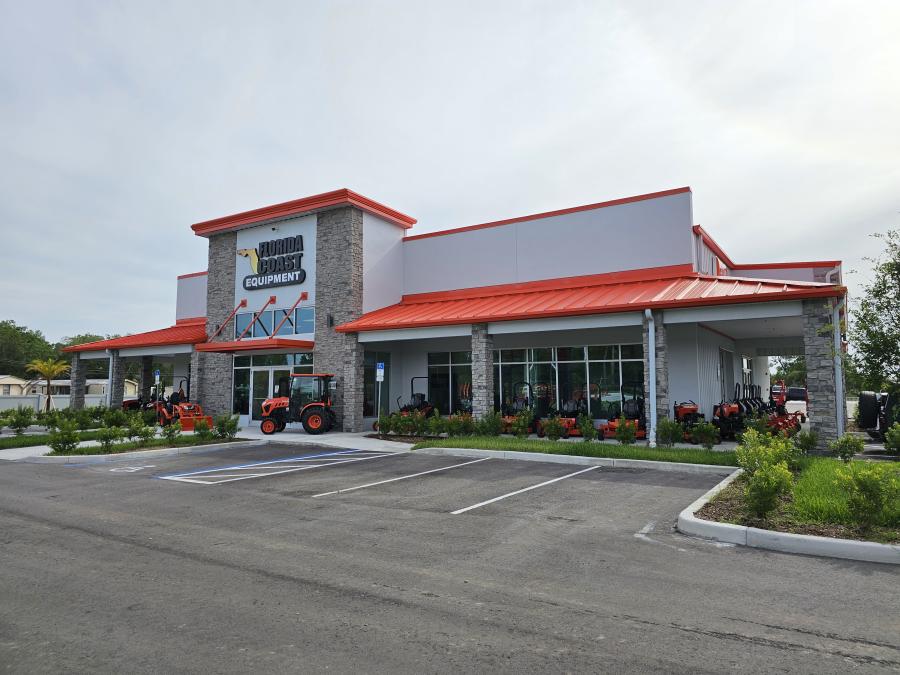 Florida Coast Equipment's newest location, in Mims, Fla., offers a comprehensive range of Kubota products, including parts, sales, service and rentals, serving the communities of Titusville, Oviedo and Melbourne.