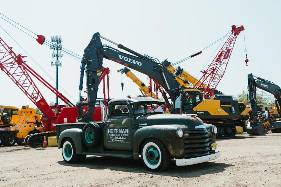 This 1949 Chevrolet pickup truck was used for several years in the 1950s and ’60s when the company was known as Hoffman Rigging and Crane Co.
(CEG photo)