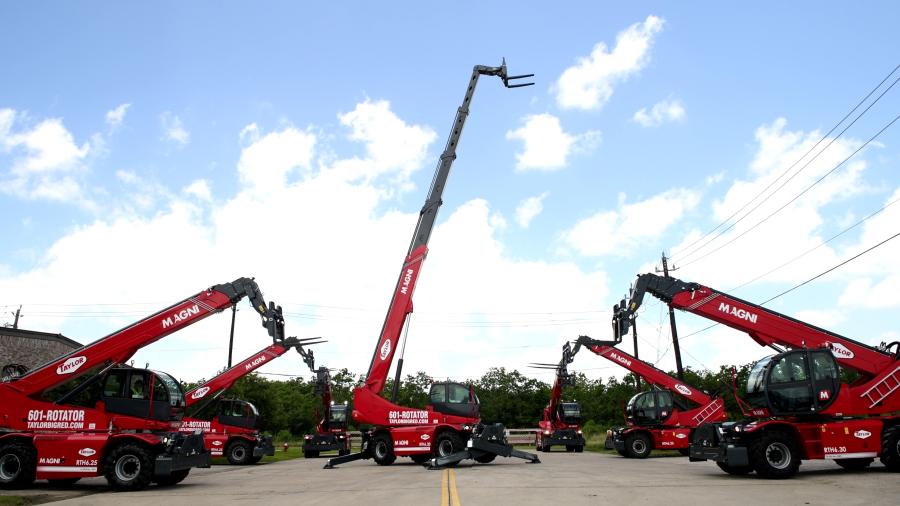 Taylor will offer the complete range of Magni’s telehandlers, including the rotating telehandler (RTH), heavy lift (HTH) and fix boom telehandler (TH) models to its customers.