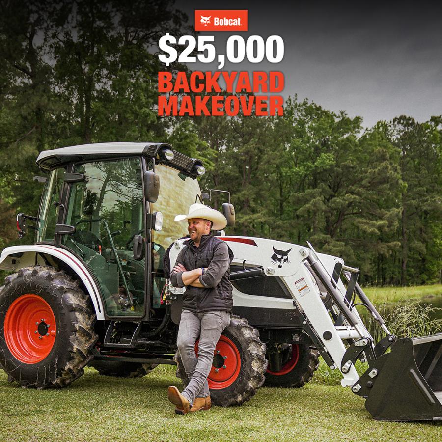 In addition to the backyard makeover, the winner will have the opportunity to meet country music superstar Justin Moore as he joins the Bobcat team in the renovation project.