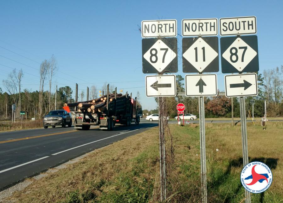 Balfour Beatty will build a grade-separated interchange which will carry N.C. 11 over N.C. 87 via a new bridge and construct on and off ramps to connect the two highways. (NCDOT photo)