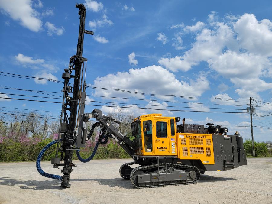 Soosan America introduced the JET series Drifter to the Rock Commander line of rock drills, including the JD800E-II featuring the JET-9 and the JD1400E-II featuring the JET-12.