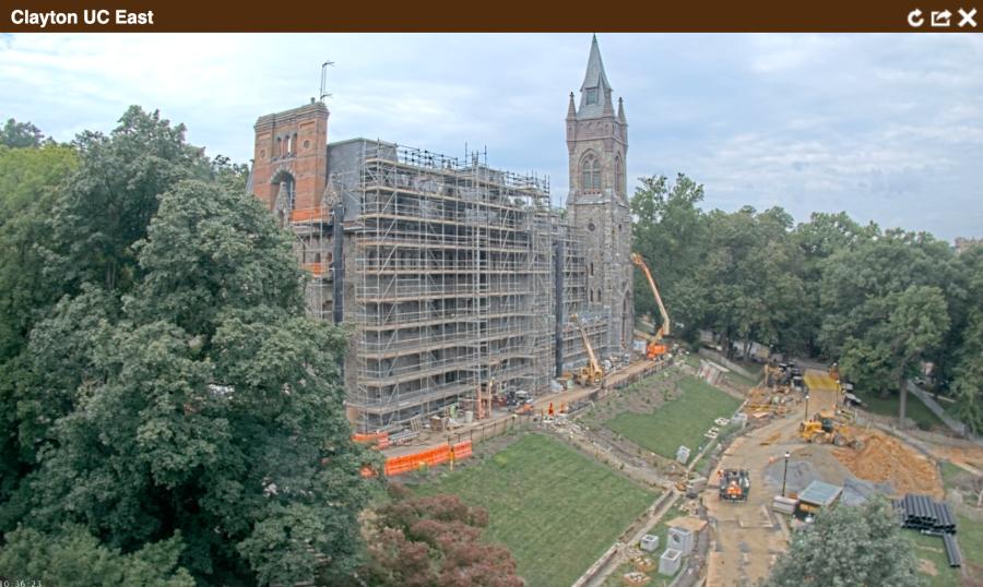 The 24-month project will encompass both the renovation and preservation of the existing Clayton University Center, while maintaining the historic nuances of the building. (Lehigh University image)