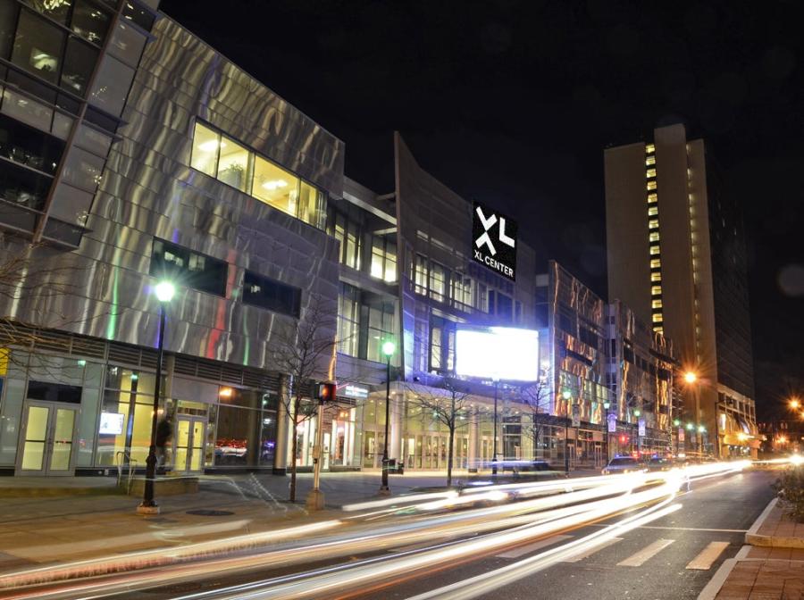 XL Center managers are sketching out a multiyear, multiphase renovation of the 48-year-old arena, once known as the Hartford Civic Center. (XL Center photo)