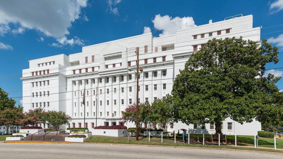 The current Alabama State House. (Wikipedia photo)
