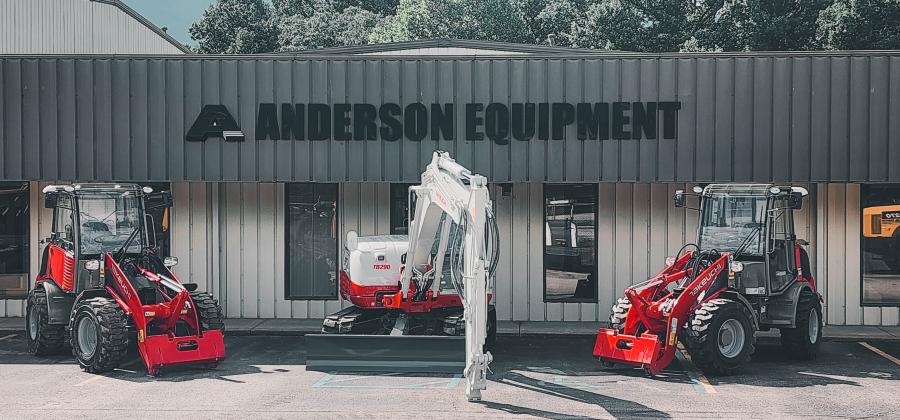Each of the three newly added Anderson Equipment branches will have Takeuchi equipment and parts in stock, a dedicated and fully trained Takeuchi sales staff and an in-house, factory-trained technician to provide professional equipment service.