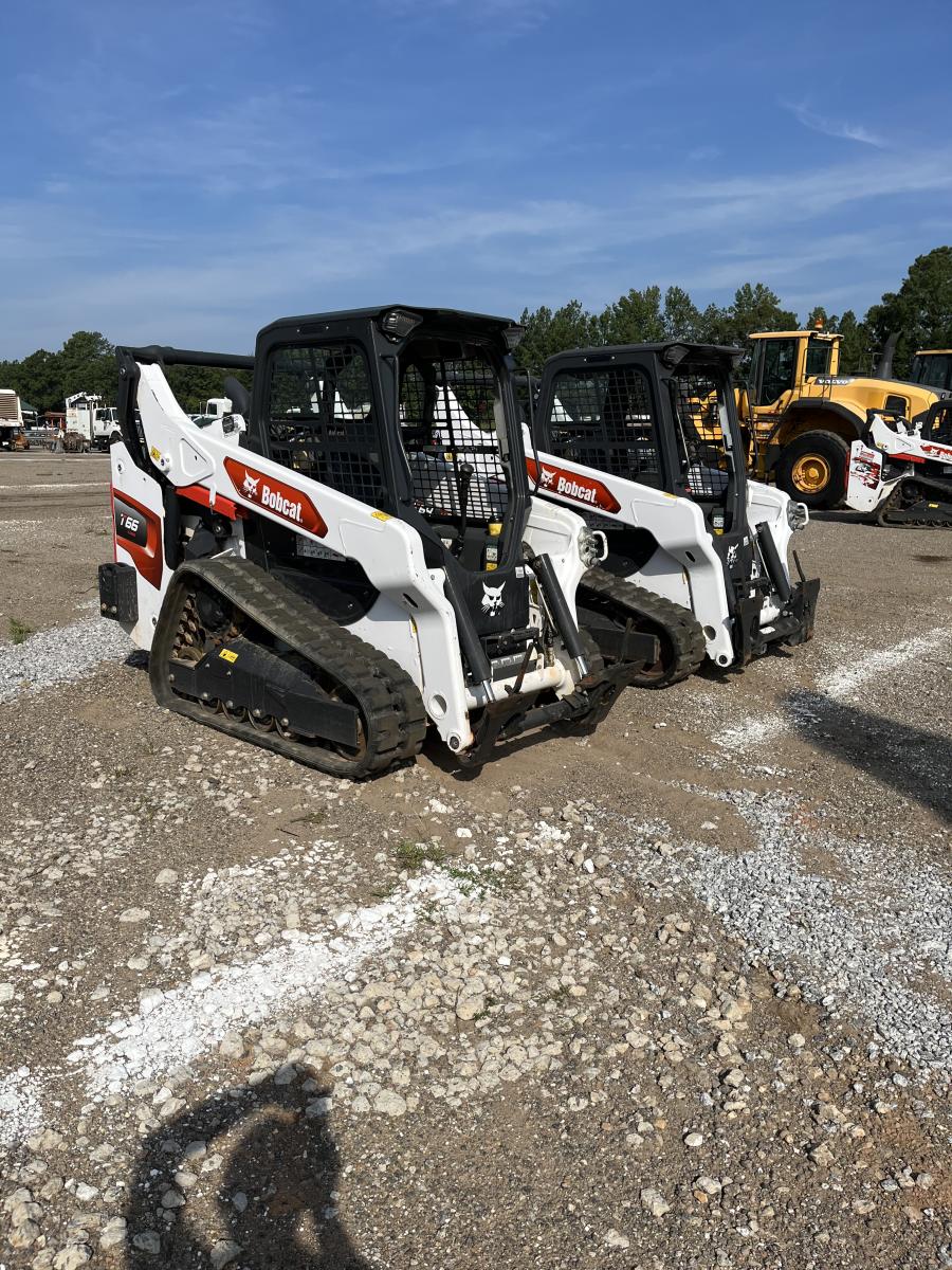 These two Bobcat compact track loaders were in great condition and were sold to a grading contractor in Tampa, Fla.
(CEG photo)