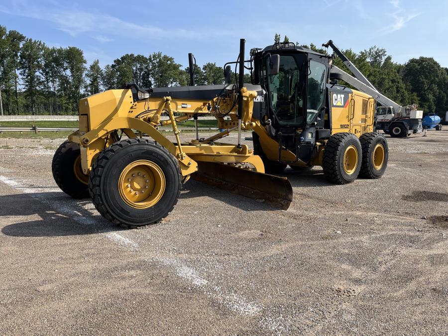 This Cat motorgrader was sold to local paving contractor in Greenville, S.C.
(CEG photo)