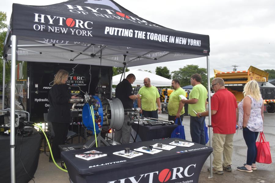 Hytorc of New York specializes in making industrial bolting safer and simpler.
(CEG photo)