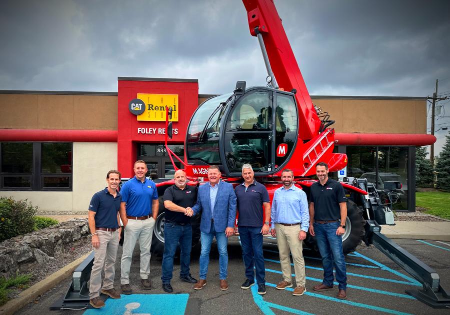 Foley Inc. will now offer Magni's comprehensive range of telehandlers, including the RTH, TH and HTH models, through its Foley Rents stores in New Jersey, Delaware and eastern Pennsylvania.