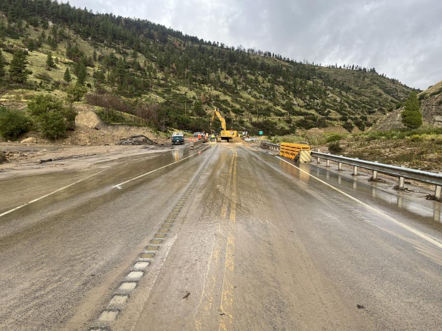 The Utah Department of Transportation has fixed and reopened a portion of I-6 between Helper and Solider Summit after flood damage caused the road to close.
(UDOT photo)