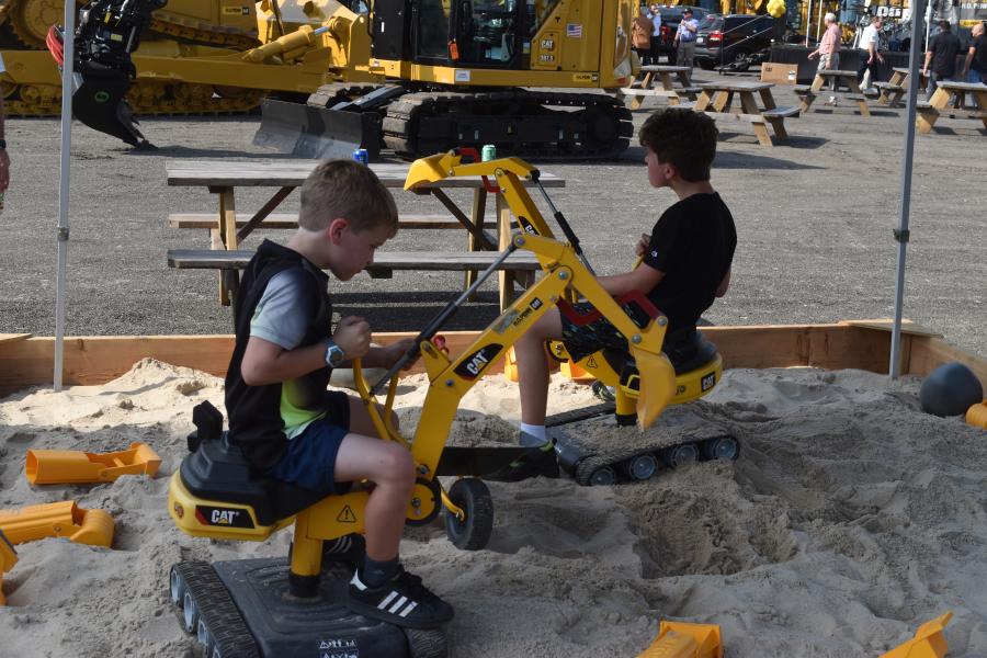 With today’s struggle to find skilled operators it is certainly a good idea to start them young.
(CEG photo) 