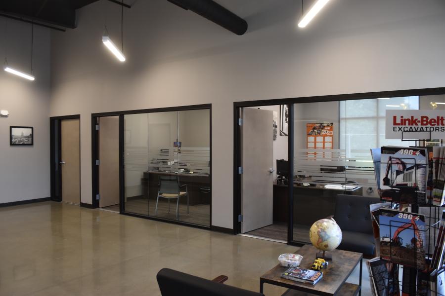 Seen here are the new sales offices at Contractors Sales Company’s recently remodeled Albany facility.
(CEG photo)