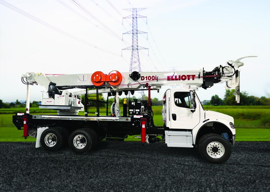 The D100i is equipped with a 20,000-ft.-lb. auger drive, allowing it to handle flightings up to 48 in. in width in a wide variety of soil conditions. It excels at setting poles or installing screw anchors.