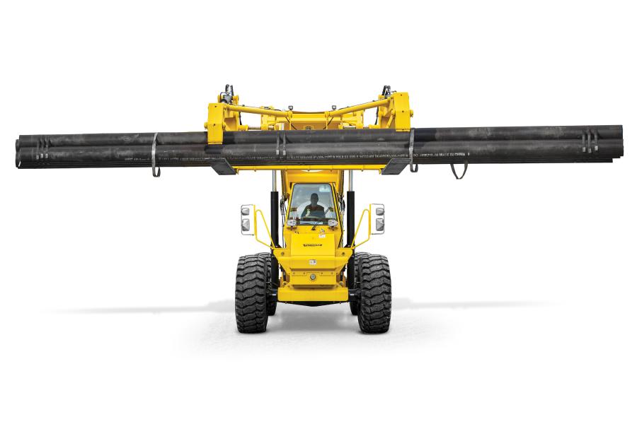 The 204i provides a maximum load capacity of 20,000 lbs. and max lift height of 16 ft.