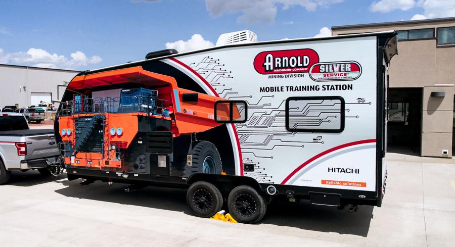 The Mobile Training Station will be on display at the Idaho Mining Conference on Oct. 10-11at the Boise Centre, located in the Grove Plaza, 850 W Front St., Boise, Idaho.
(Arnold Machinery photo)