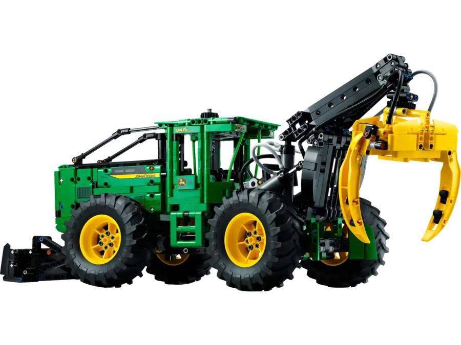 The building kit recreates the skidder in authentic detail, featuring functional yet intricate working parts. (LEGO photo)
