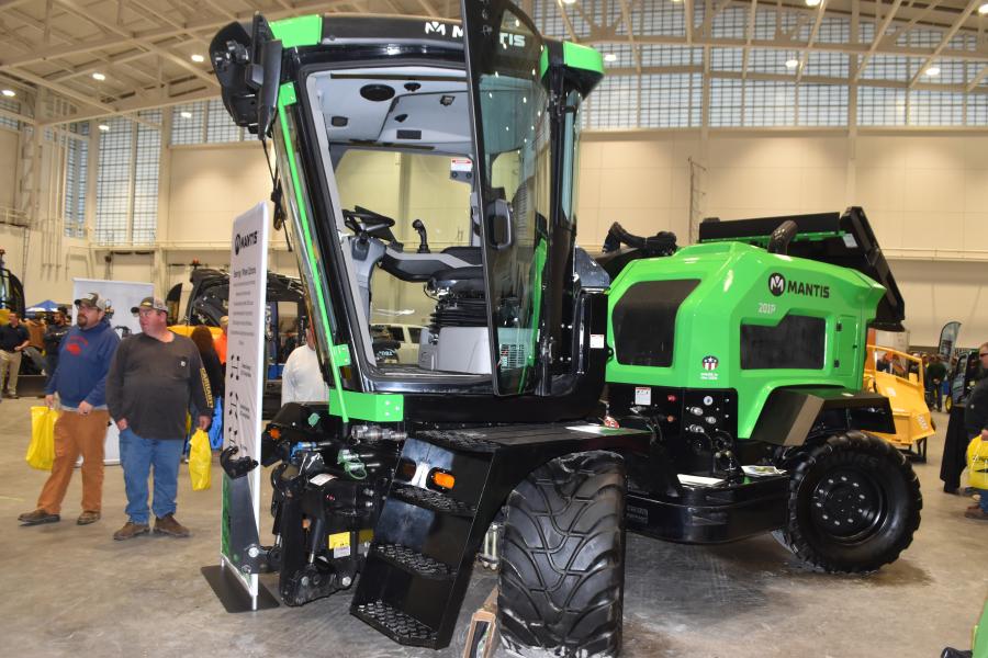 This futuristic tractor, now available from Stephenson Equipment, is the Mantis Prime Mover, which makes jobs like mowing safer, faster and more comfortable than ever before
(CEG photo)