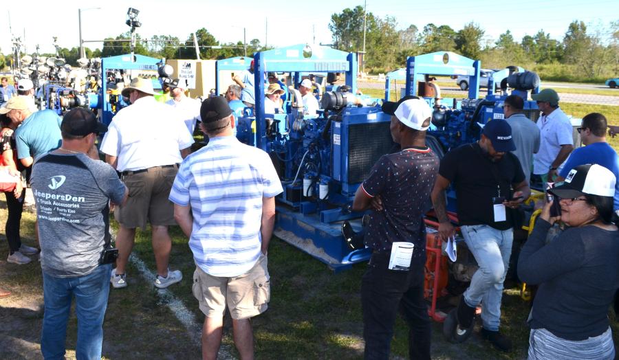 There was fast bidding on a great selection of Thompson Pumps, which are manufactured in neighboring Port Orange, Fla.
(CEG photo)