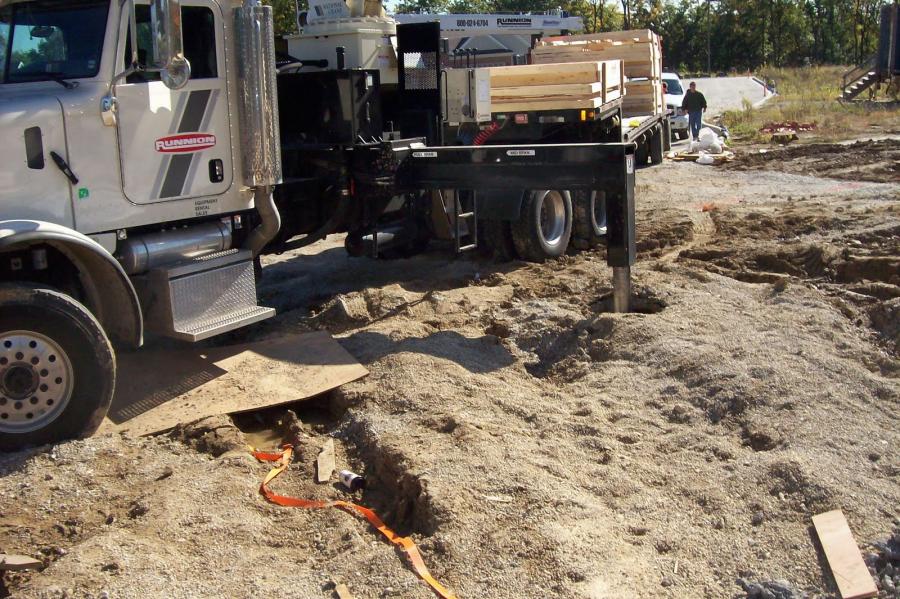 Knowing the strength of the ground helps planners and operators identify the pad area needed to reduce bearing pressures to levels the ground can withstand.