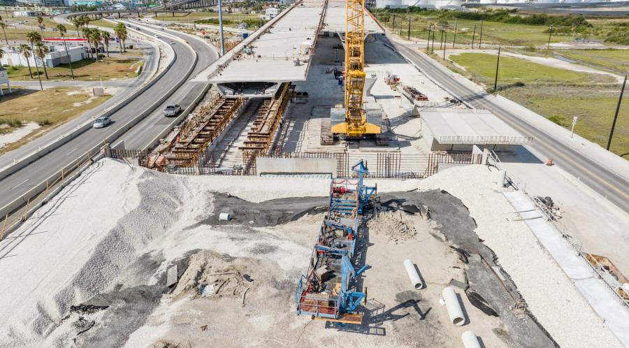 Flatiron/Dragados LLC joint-venture will continue constructing the design-build, $1.2 billion U.S. 181 Harbor Bridge Project in Corpus Christi.
(Harbor Bridge photo)